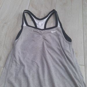 Grey Nike tank top